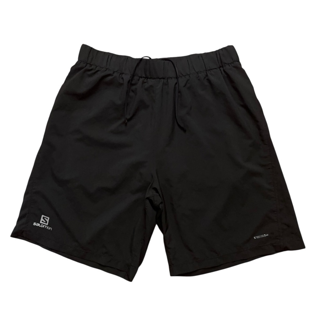 Salomon Shorts Mens M Trail Actilite Twinskin Lined Performance Stretch Black